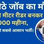 घर बैठे जॉब का मौका! बिजली मीटर रीडर बनकर कमाएं ₹20,000 महीना, 2026 की सबसे आसान भर्ती।